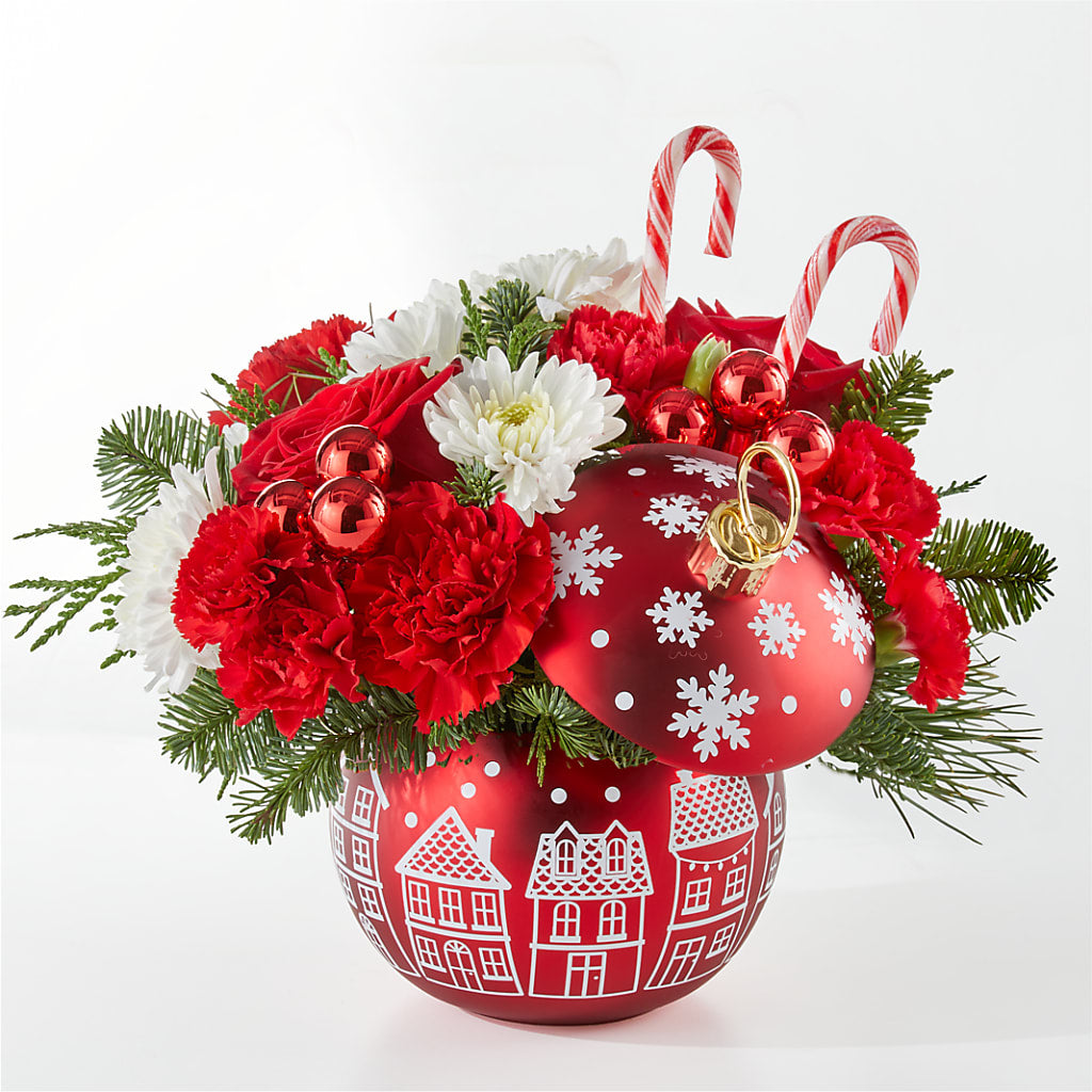 Cheer in the Air Ornament – SWEET CREATIONS BROOKFIELD FLWRS & BLLNS, Brookfield IL