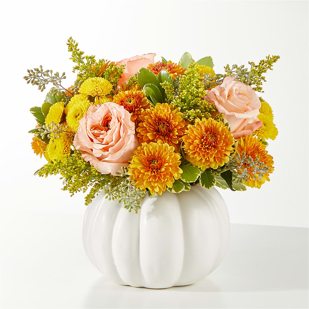 Peachy Pumpkin – SWEET CREATIONS BROOKFIELD FLWRS & BLLNS, Brookfield IL