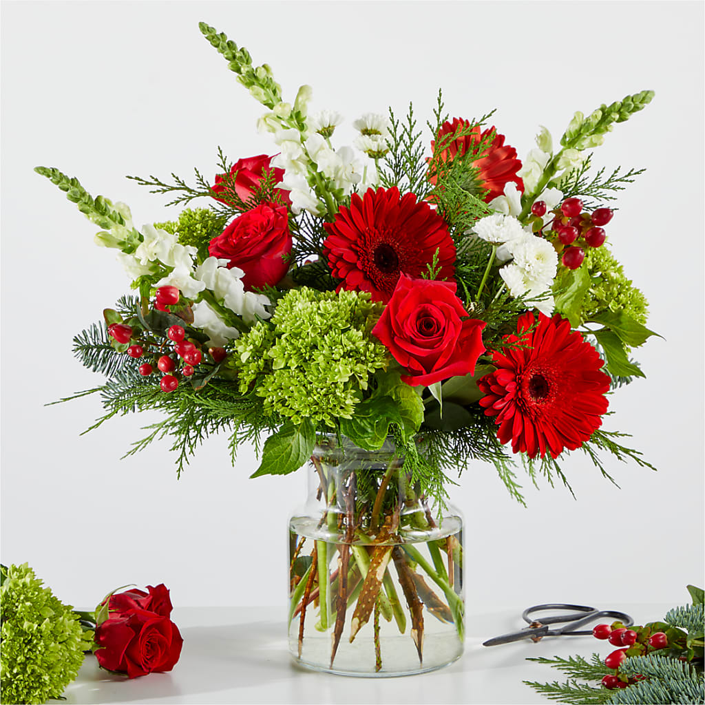 Merry Moment Bouquet – A Florist Original – SWEET CREATIONS BROOKFIELD FLWRS & BLLNS, Brookfield IL