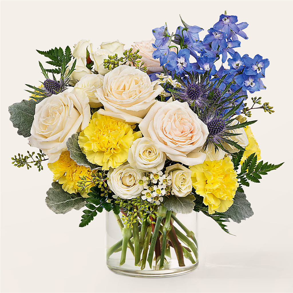 Lemon Sorbet Bouquet – SWEET CREATIONS BROOKFIELD FLWRS & BLLNS, Brookfield IL