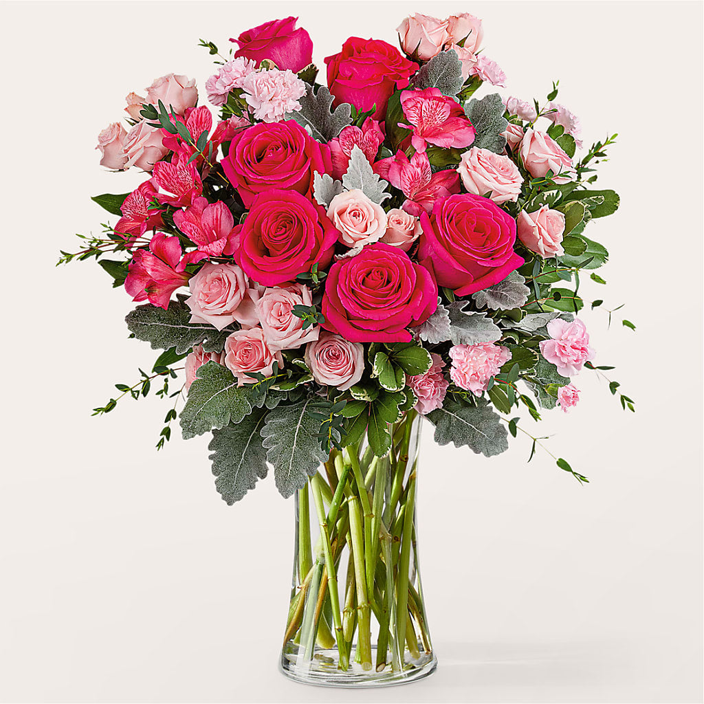 Tickled Pink Bouquet – SWEET CREATIONS BROOKFIELD FLWRS & BLLNS, Brookfield IL