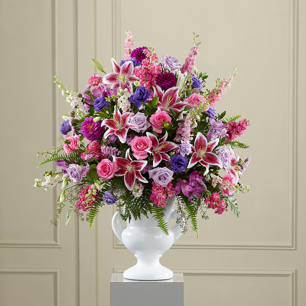 Peaceful Tribute Arrangement – SWEET CREATIONS BROOKFIELD FLWRS & BLLNS, Brookfield IL