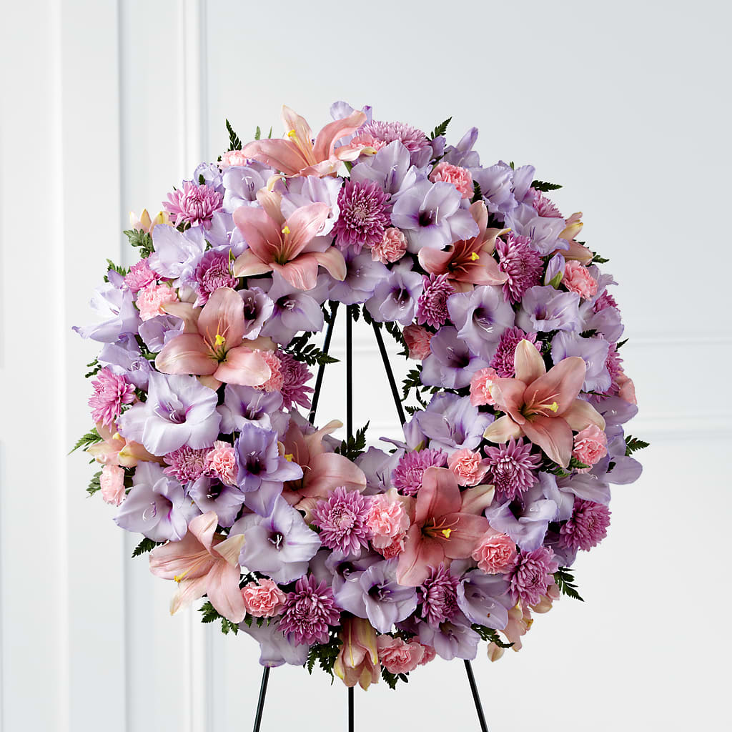 Beloved Friend Wreath – SWEET CREATIONS BROOKFIELD FLWRS & BLLNS, Brookfield IL