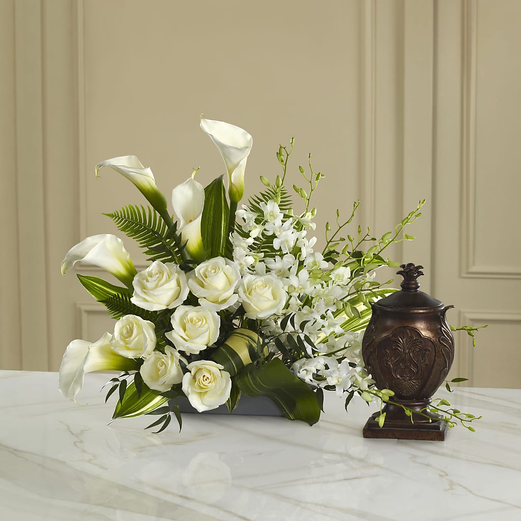 At Peace Arrangement – SWEET CREATIONS BROOKFIELD FLWRS & BLLNS, Brookfield IL