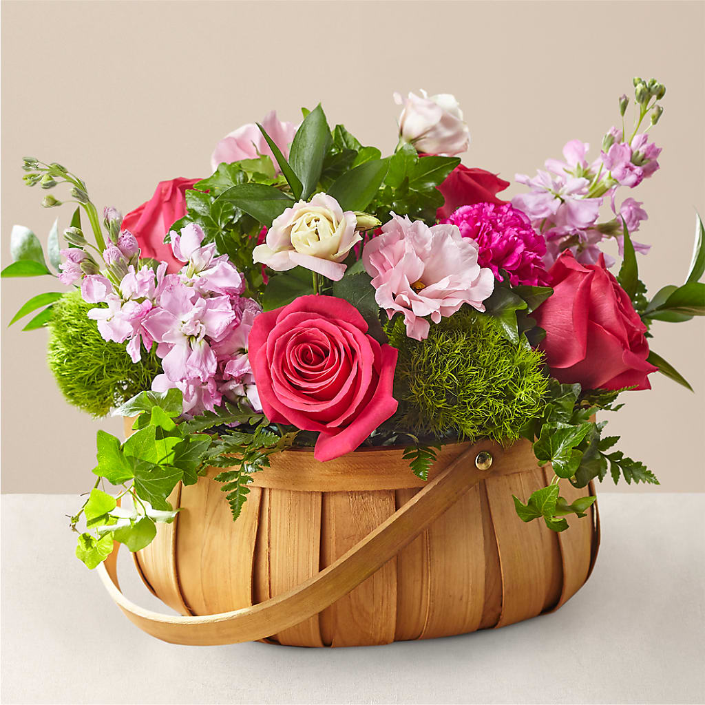 Radiance in Bloom Basket – SWEET CREATIONS BROOKFIELD FLWRS & BLLNS, Brookfield IL
