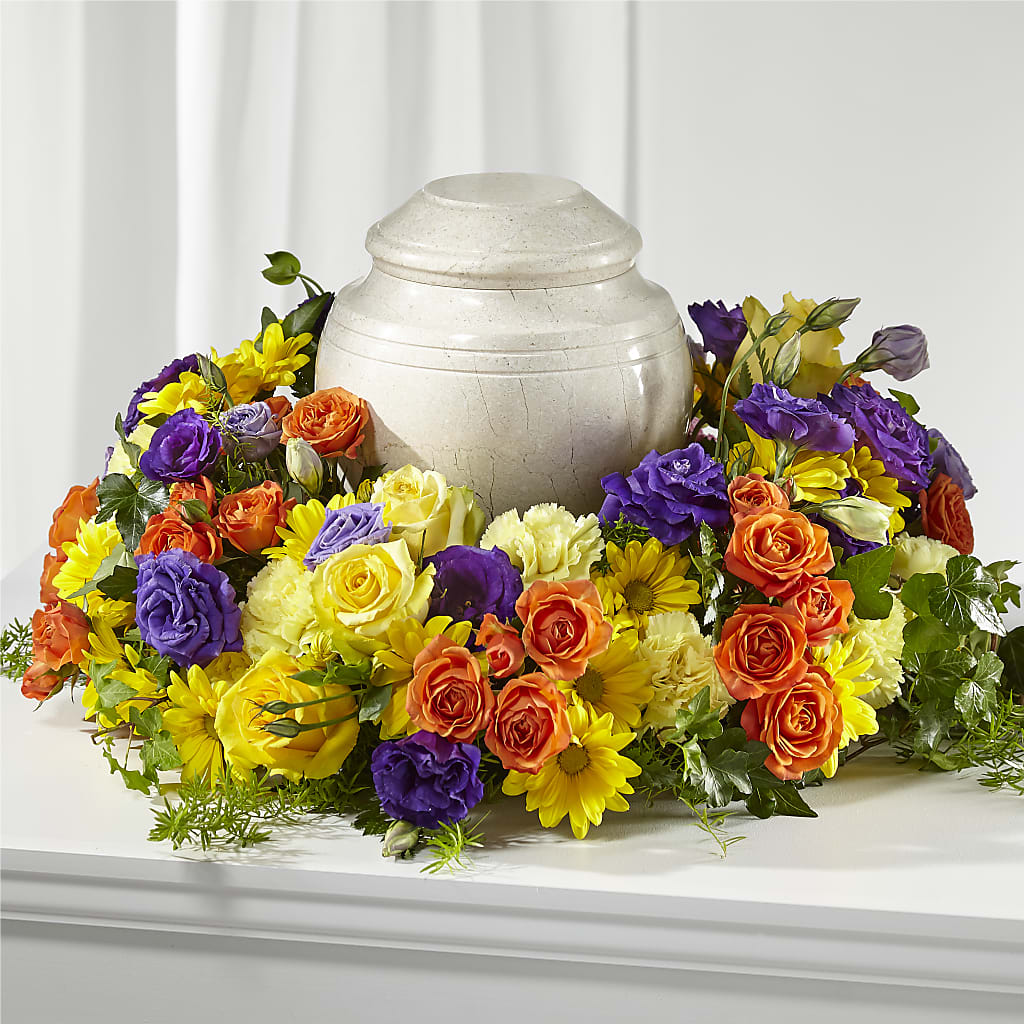 Blossoms of Remembrance Cremation Adornment – SWEET CREATIONS BROOKFIELD FLWRS & BLLNS, Brookfield IL