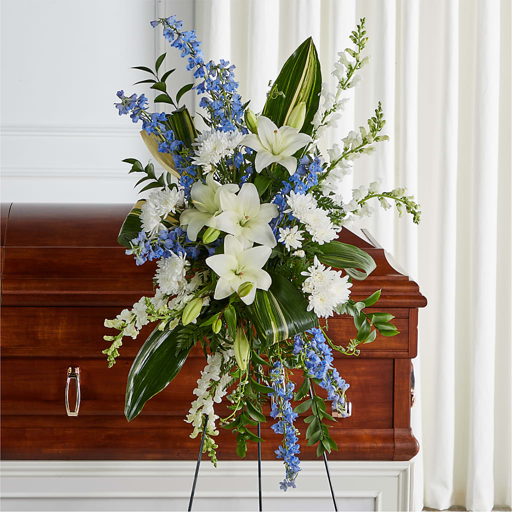 Eternal Impressions Standing Spray – SWEET CREATIONS BROOKFIELD FLWRS & BLLNS, Brookfield IL