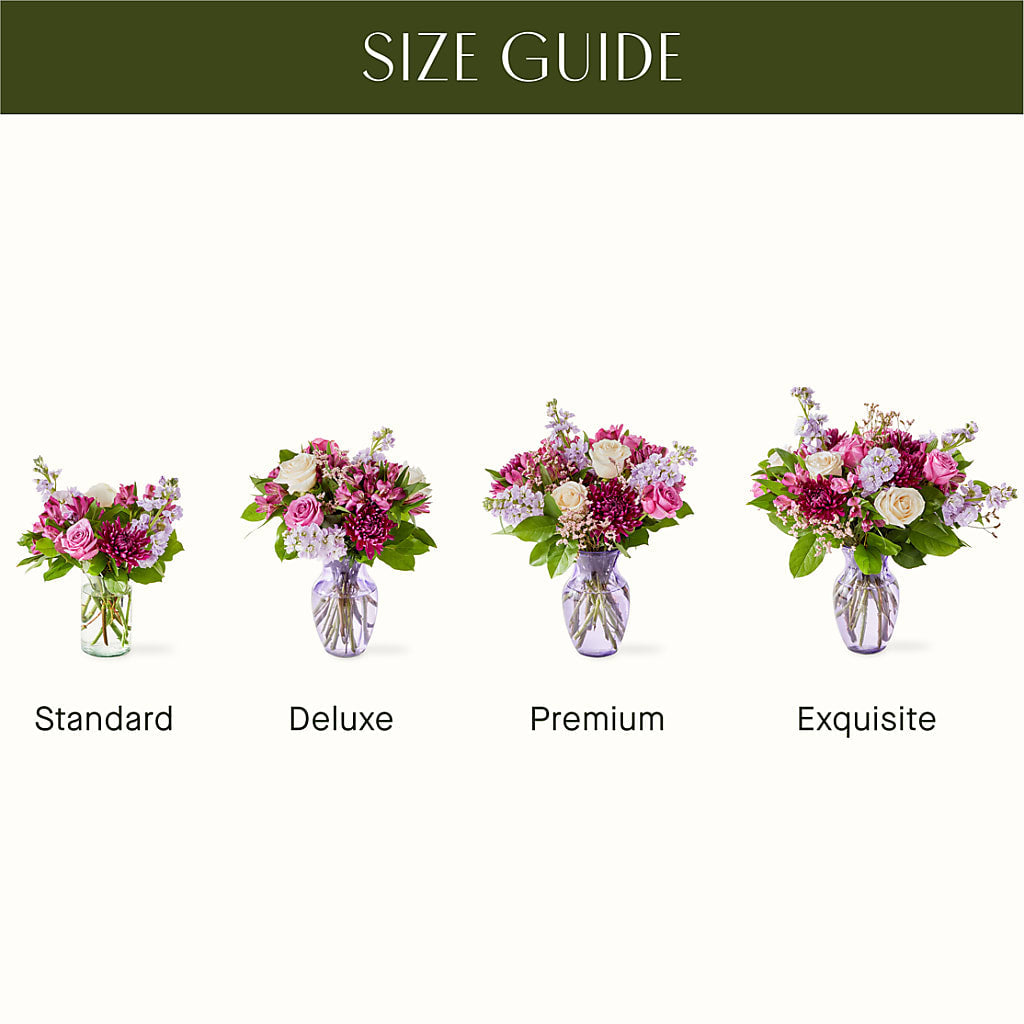 Amethyst Dreams Bouquet – SWEET CREATIONS BROOKFIELD FLWRS & BLLNS, Brookfield IL