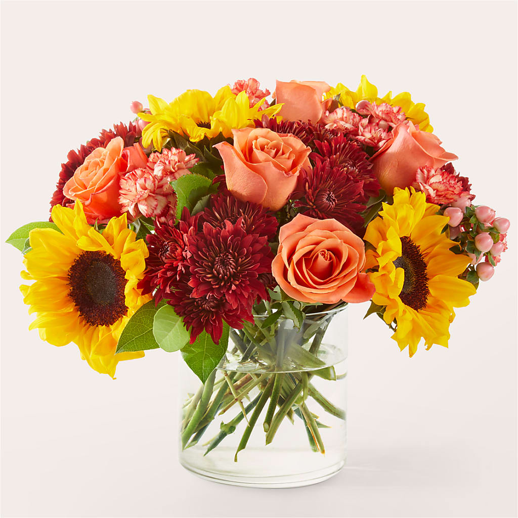 September Sunset Bouquet – SWEET CREATIONS BROOKFIELD FLWRS & BLLNS, Brookfield IL