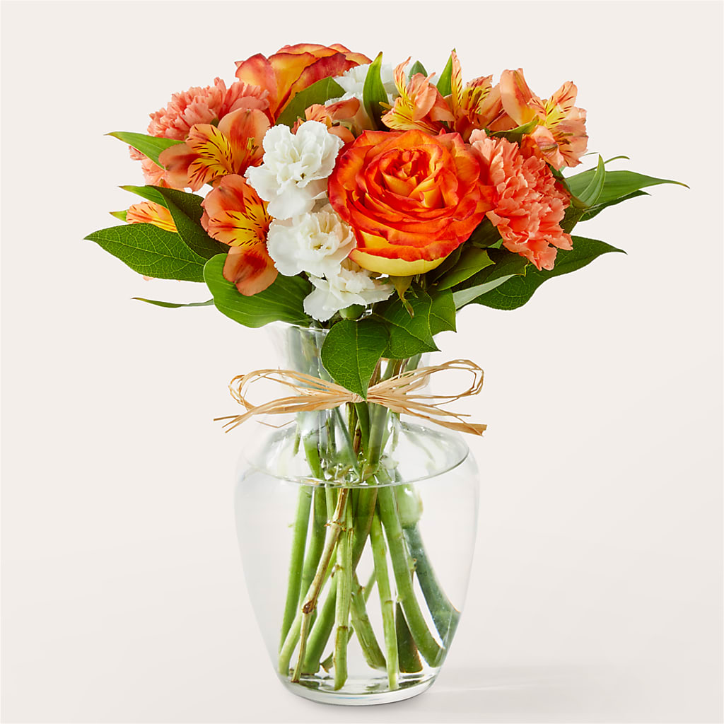 Apricot Glow Bouquet – SWEET CREATIONS BROOKFIELD FLWRS & BLLNS, Brookfield IL