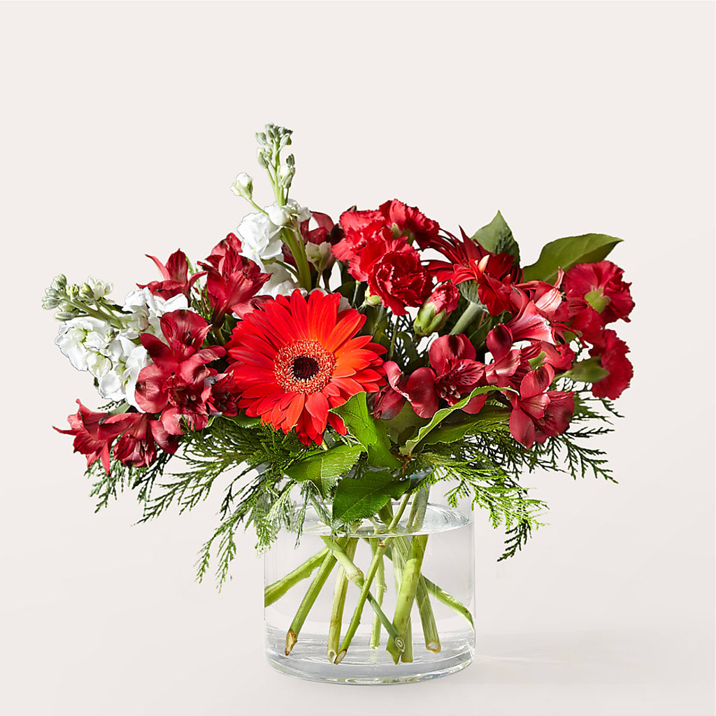 Holidaisy Bouquet – SWEET CREATIONS BROOKFIELD FLWRS & BLLNS, Brookfield IL
