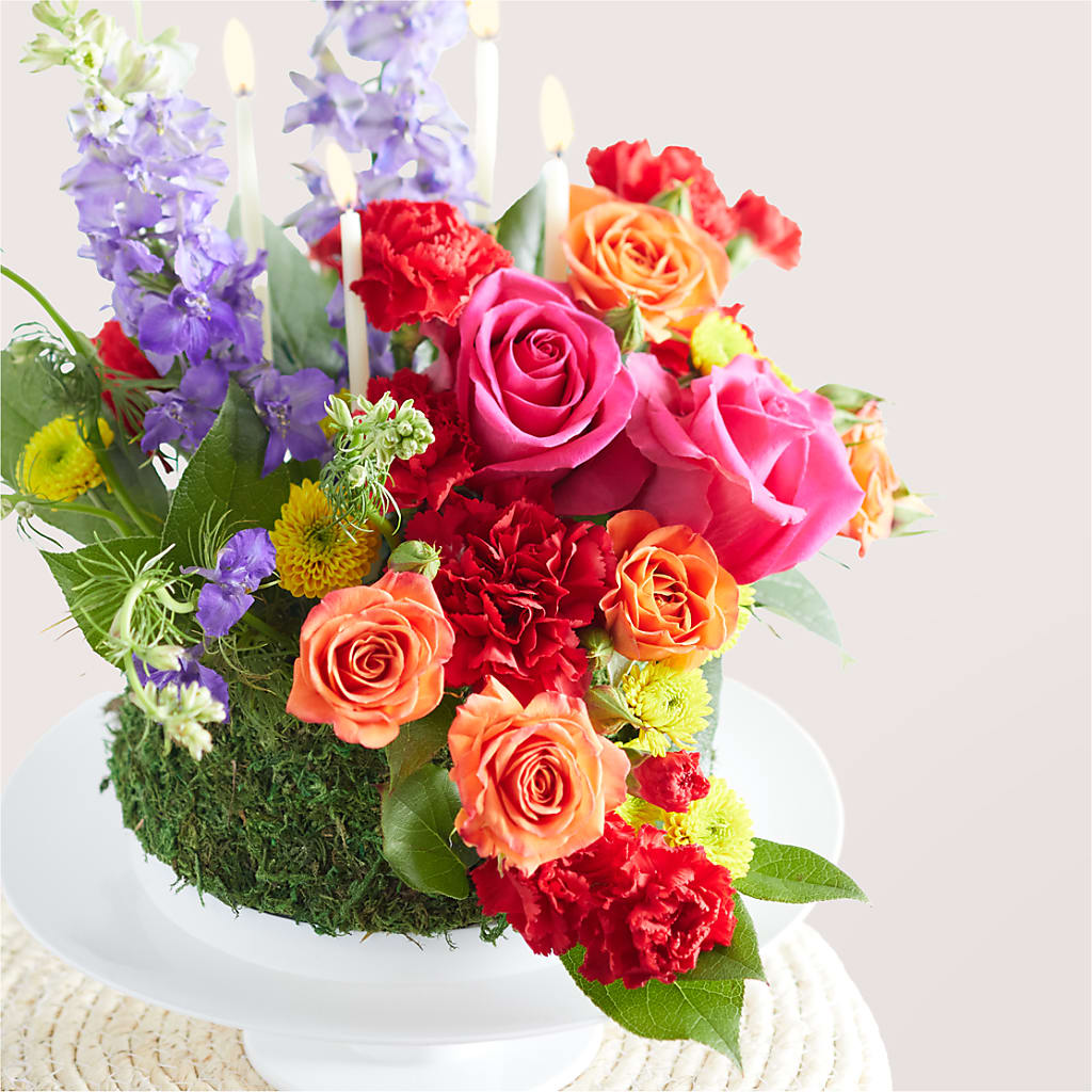 Best Year Yet Floral Cake – SWEET CREATIONS BROOKFIELD FLWRS & BLLNS, Brookfield IL