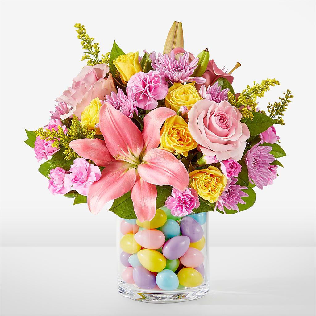 Easter Egg Hunt Bouquet – SWEET CREATIONS BROOKFIELD FLWRS & BLLNS, Brookfield IL