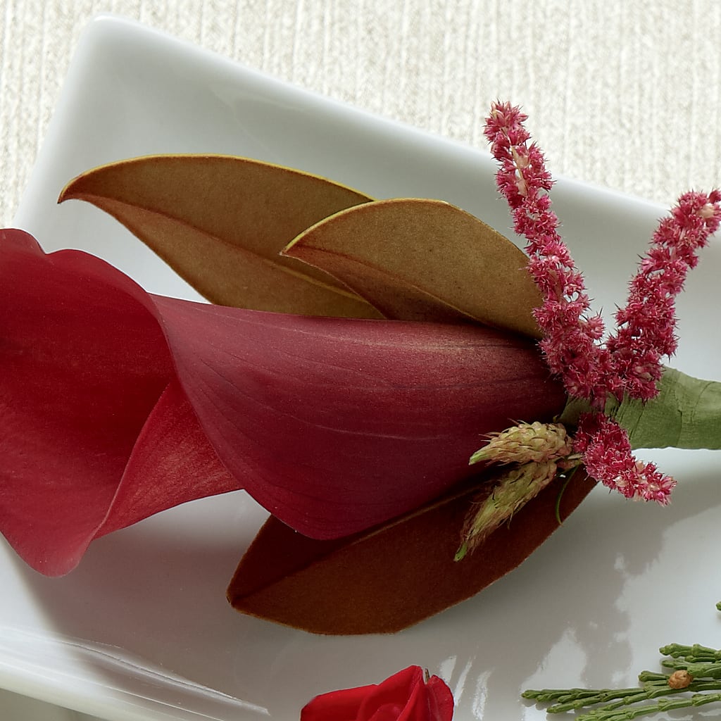 Red Calla Boutonniere – SWEET CREATIONS BROOKFIELD FLWRS & BLLNS, Brookfield IL