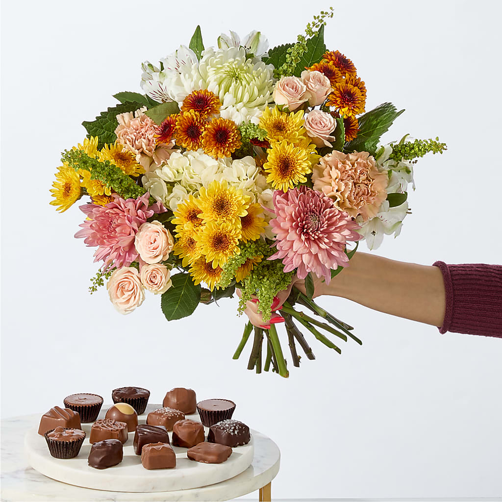 Fall Celebration Bouquet – SWEET CREATIONS BROOKFIELD FLWRS & BLLNS, Brookfield IL