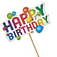 Happy Birthday Pick – SWEET CREATIONS BROOKFIELD FLWRS & BLLNS, Brookfield IL