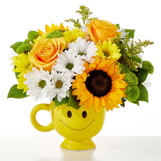 Be Happy Bouquet – SWEET CREATIONS BROOKFIELD FLWRS & BLLNS, Brookfield IL