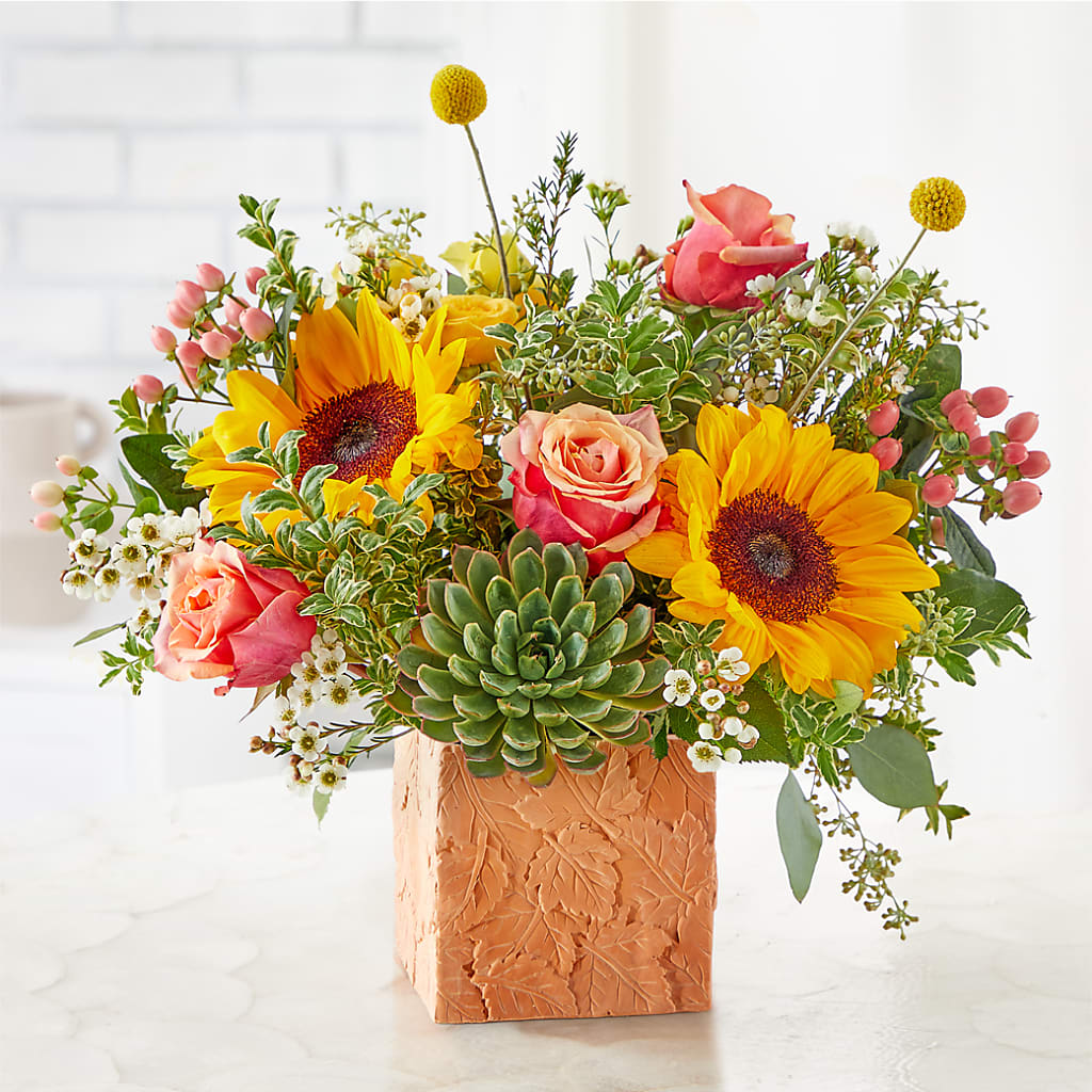Sunflower Season Bouquet – SWEET CREATIONS BROOKFIELD FLWRS & BLLNS, Brookfield IL