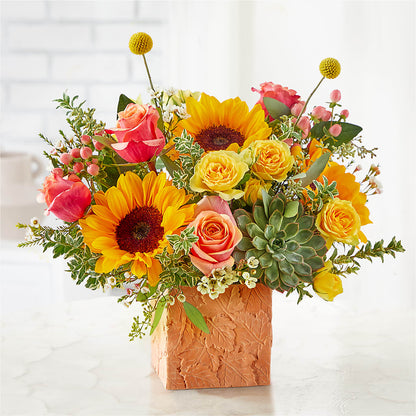 Sunflower Season Bouquet – SWEET CREATIONS BROOKFIELD FLWRS & BLLNS, Brookfield IL