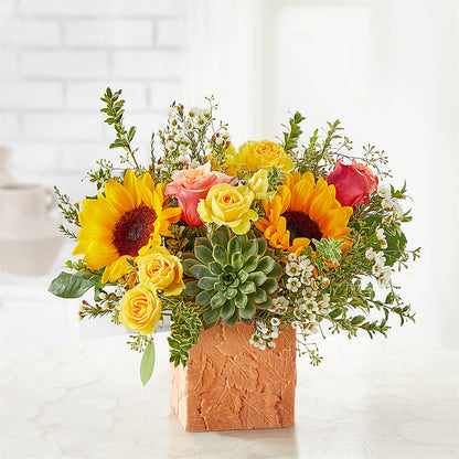 Sunflower Season Bouquet – SWEET CREATIONS BROOKFIELD FLWRS & BLLNS, Brookfield IL