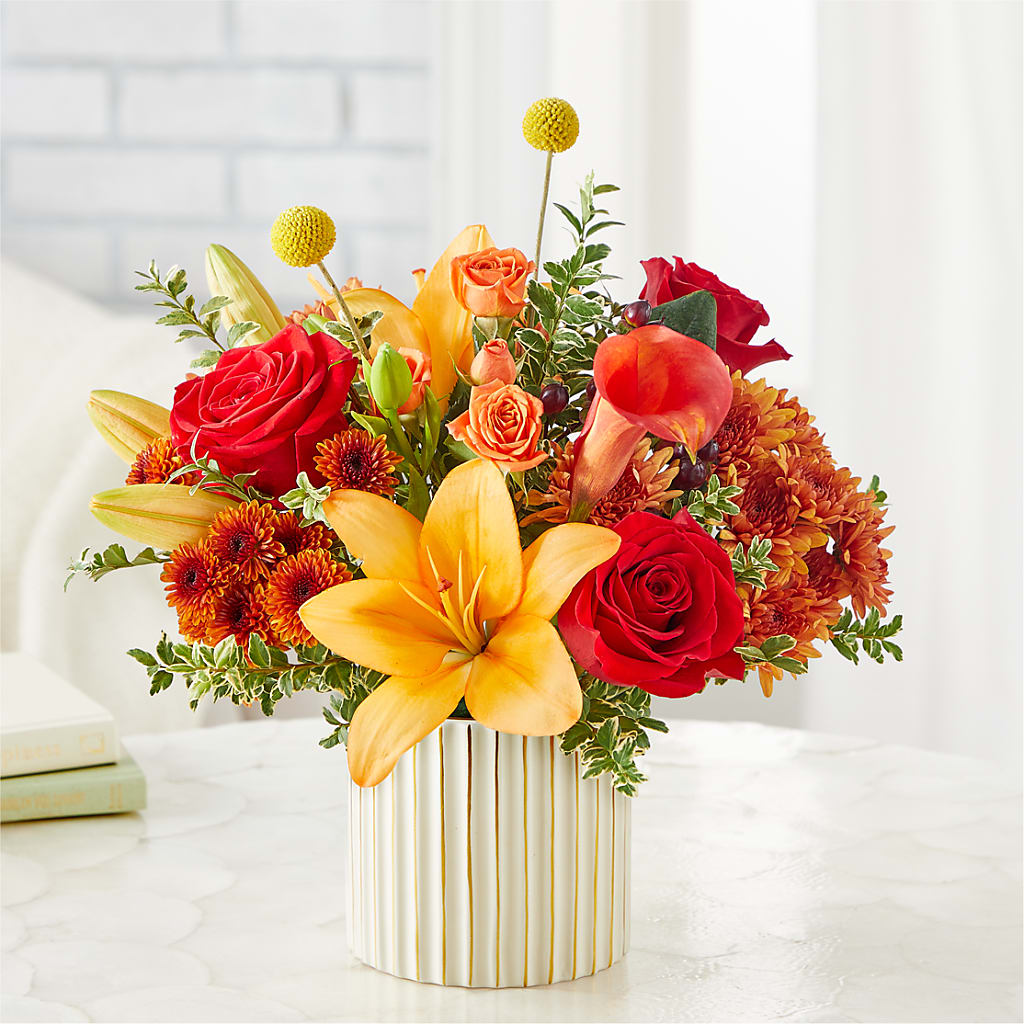 Scarlet Skies Bouquet – SWEET CREATIONS BROOKFIELD FLWRS & BLLNS, Brookfield IL