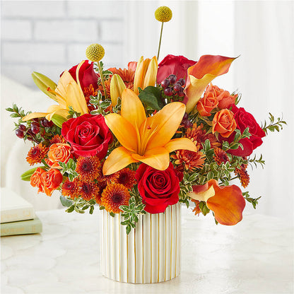 Scarlet Skies Bouquet – SWEET CREATIONS BROOKFIELD FLWRS & BLLNS, Brookfield IL