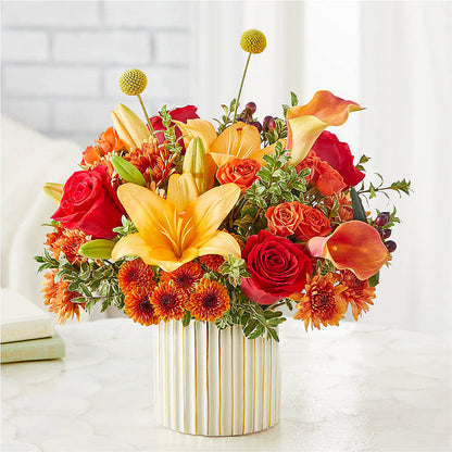 Scarlet Skies Bouquet – SWEET CREATIONS BROOKFIELD FLWRS & BLLNS, Brookfield IL