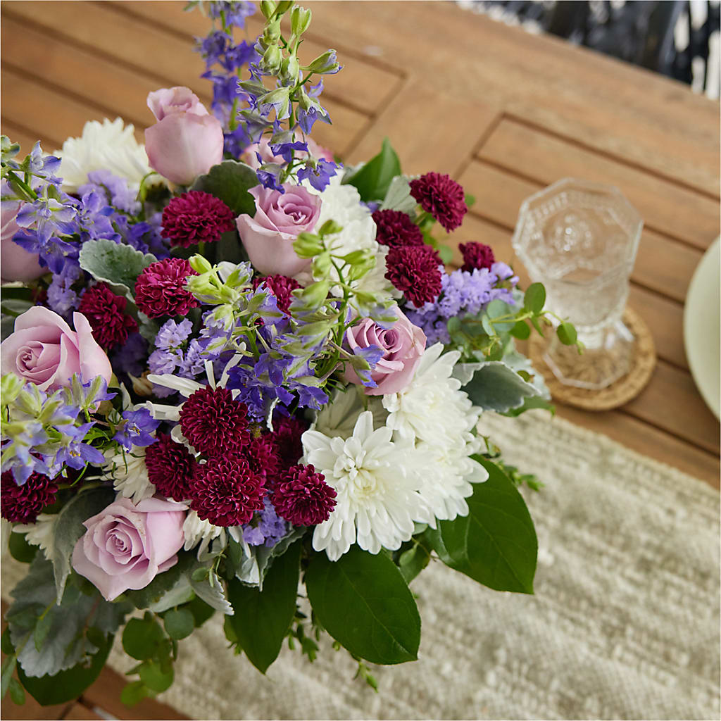 Violet Frost Bouquet – SWEET CREATIONS BROOKFIELD FLWRS & BLLNS, Brookfield IL