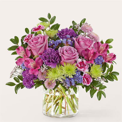 Glass Half Full Bouquet – SWEET CREATIONS BROOKFIELD FLWRS & BLLNS, Brookfield IL