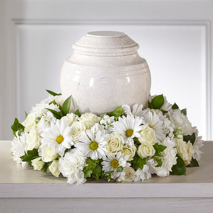 Ivory Gardens Cremation Adornment – SWEET CREATIONS BROOKFIELD FLWRS & BLLNS, Brookfield IL