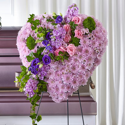 Treasured Love Standing Heart – SWEET CREATIONS BROOKFIELD FLWRS & BLLNS, Brookfield IL
