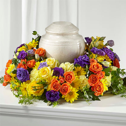 Blossoms of Remembrance Cremation Adornment – SWEET CREATIONS BROOKFIELD FLWRS & BLLNS, Brookfield IL