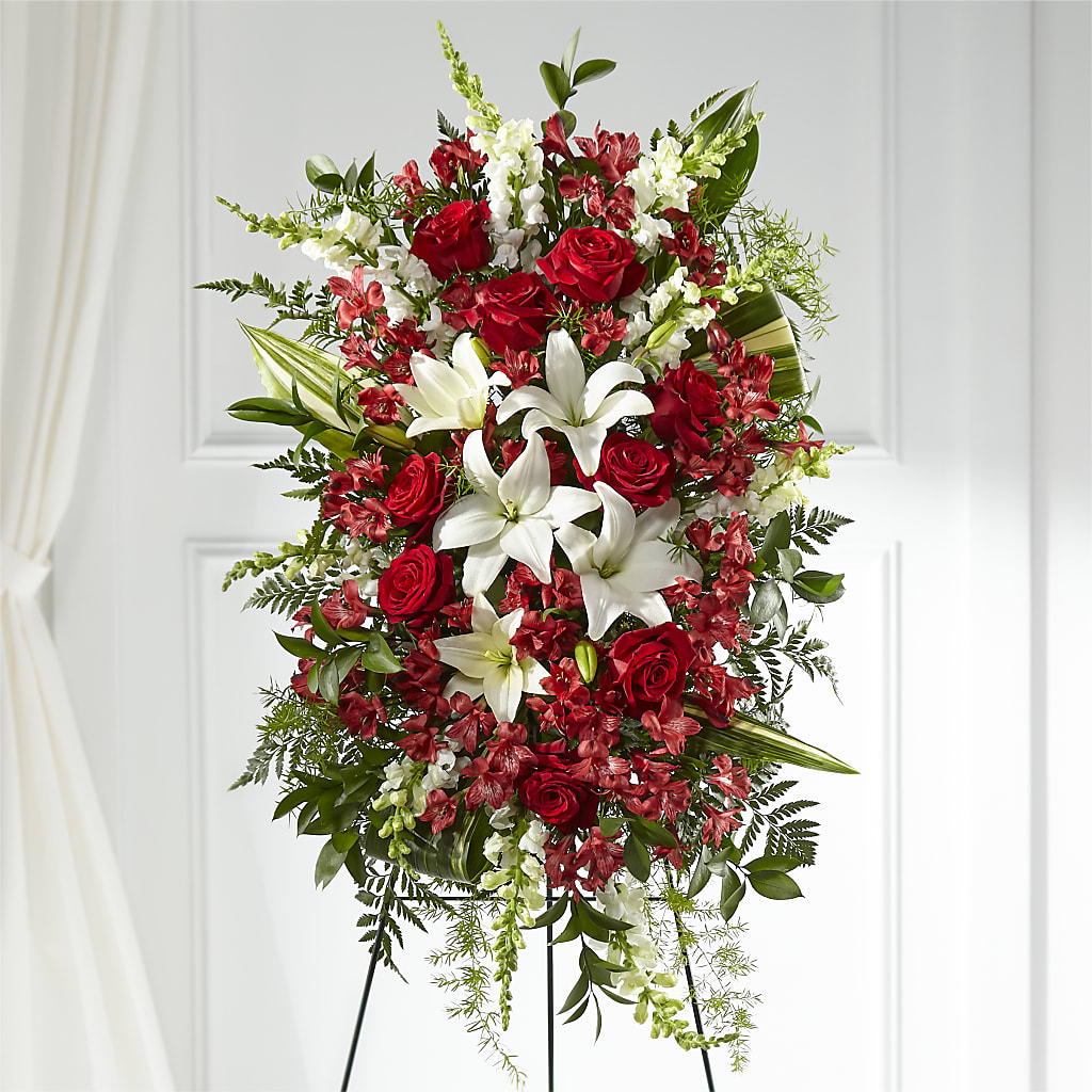 Everlasting Memory Standing Spray – SWEET CREATIONS BROOKFIELD FLWRS & BLLNS, Brookfield IL