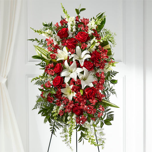 Everlasting Memory Standing Spray – SWEET CREATIONS BROOKFIELD FLWRS & BLLNS, Brookfield IL
