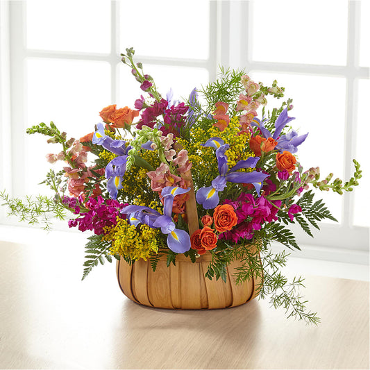 Garden of Life Basket – SWEET CREATIONS BROOKFIELD FLWRS & BLLNS, Brookfield IL