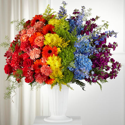 Pride & Unity Arrangement – SWEET CREATIONS BROOKFIELD FLWRS & BLLNS, Brookfield IL