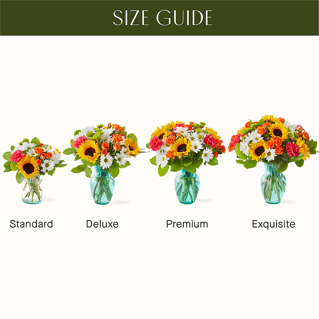 Sun-drenched Blooms Bouquet – SWEET CREATIONS BROOKFIELD FLWRS & BLLNS, Brookfield IL