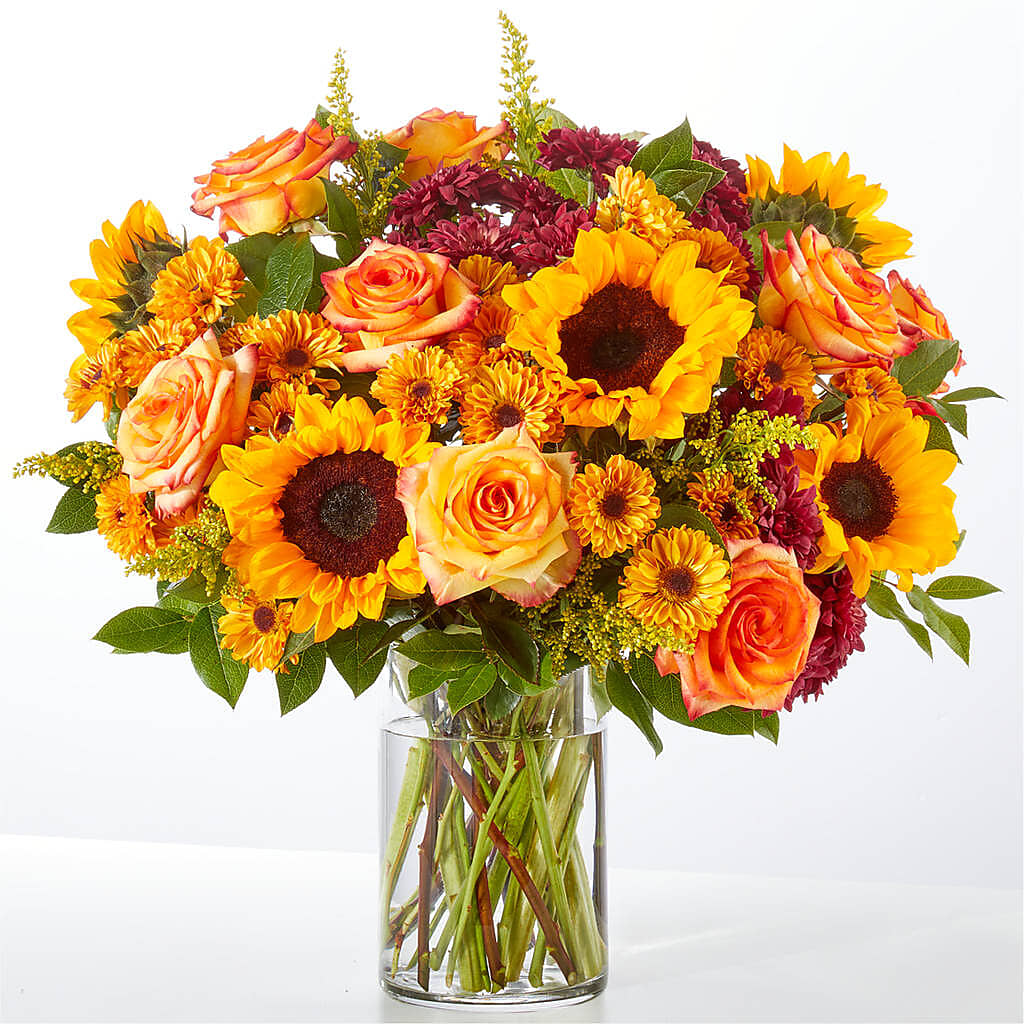 Flannel Scarf Bouquet – SWEET CREATIONS BROOKFIELD FLWRS & BLLNS, Brookfield IL