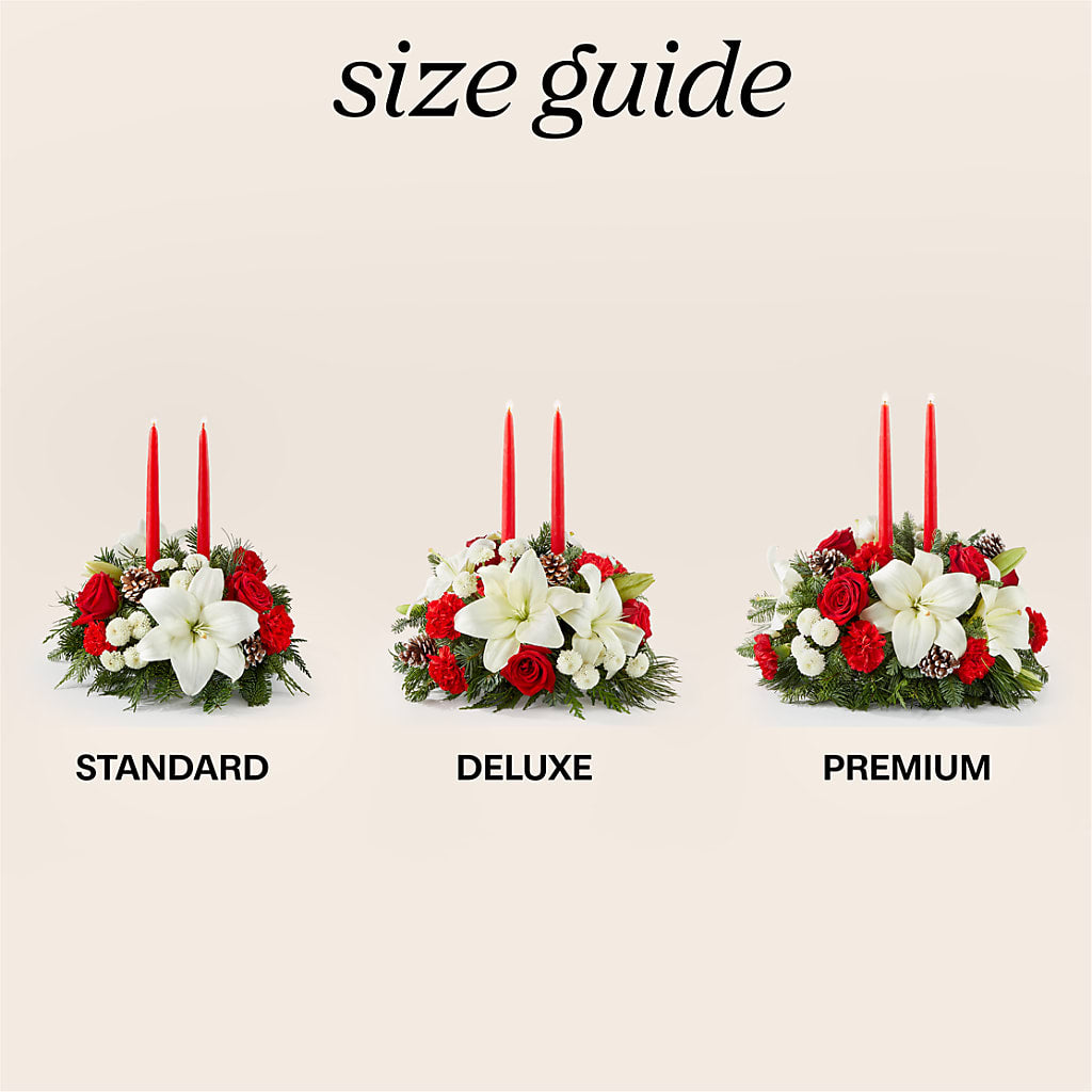 Seasonal Festivities Centerpiece – SWEET CREATIONS BROOKFIELD FLWRS & BLLNS, Brookfield IL