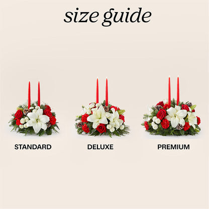 Seasonal Festivities Centerpiece – SWEET CREATIONS BROOKFIELD FLWRS & BLLNS, Brookfield IL