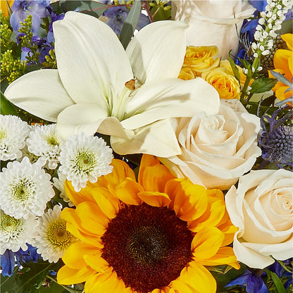 Wonderfully Sunny Bouquet – SWEET CREATIONS BROOKFIELD FLWRS & BLLNS, Brookfield IL
