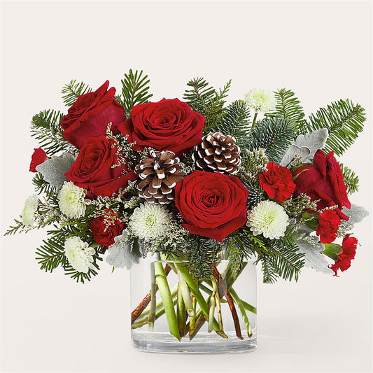 Yule Cheer Bouquet – SWEET CREATIONS BROOKFIELD FLWRS & BLLNS, Brookfield IL