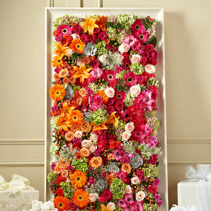 Fresh Picked Floral Wall – SWEET CREATIONS BROOKFIELD FLWRS & BLLNS, Brookfield IL