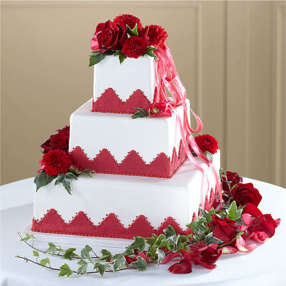 Forever Happiness Cake Decor – SWEET CREATIONS BROOKFIELD FLWRS & BLLNS, Brookfield IL